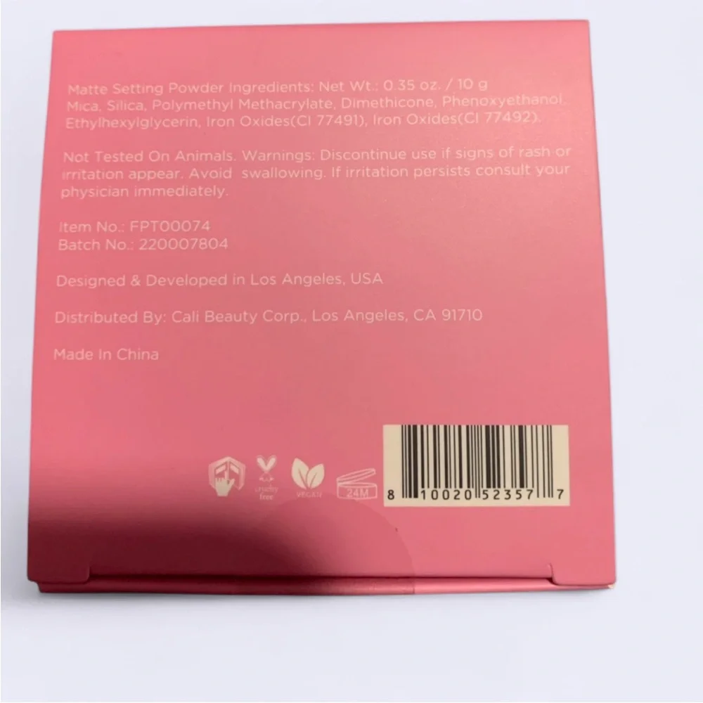NWT. Prolux Matte Setting Powder with Puff.